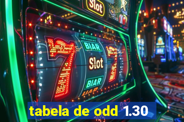 tabela de odd 1.30